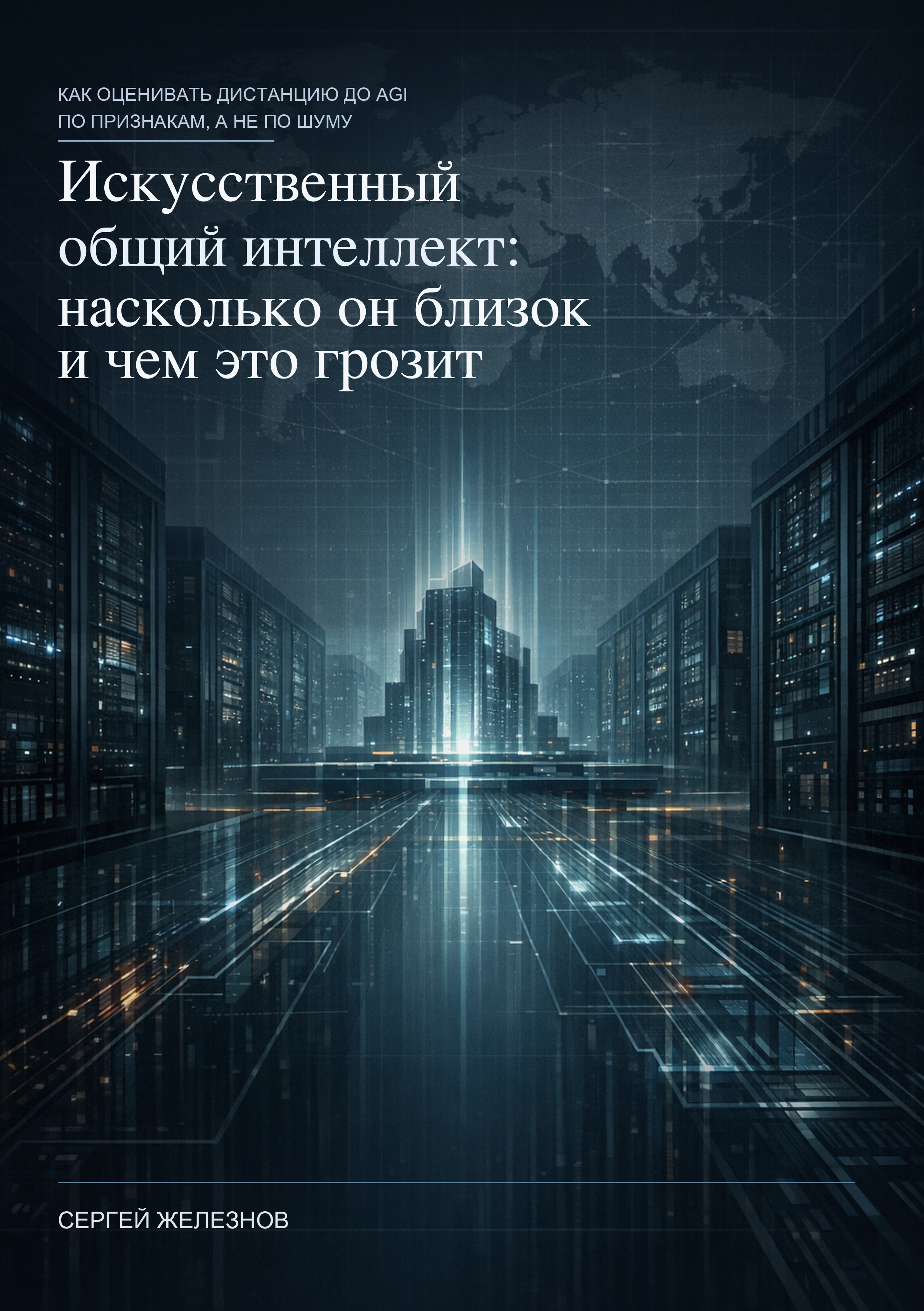 Обложка книги «Искусственный общий интеллект: насколько он близок и чем это грозит»